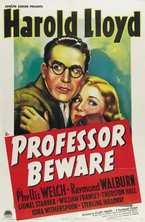 Professor Beware (1938) White T-Shirt - idPoster.com