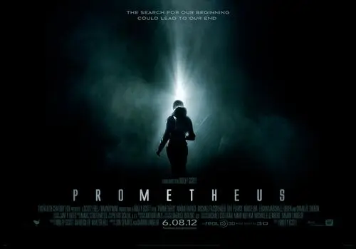 Prometheus (2012) White T-Shirt - idPoster.com
