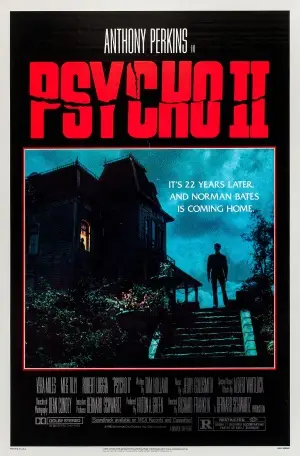 Psycho II (1983) Women's Colored  Long Sleeve T-Shirt - idPoster.com