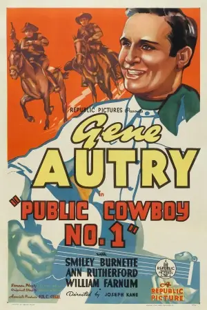 Public Cowboy No. 1 (1937) Women's Colored Hoodie - idPoster.com