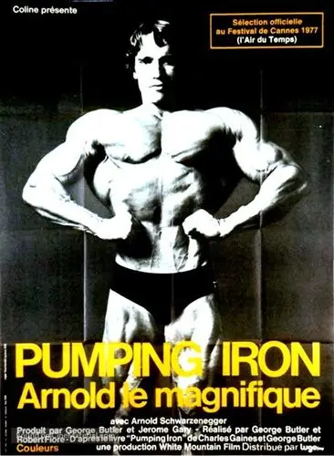 Pumping Iron (1977) White Tank-Top - idPoster.com