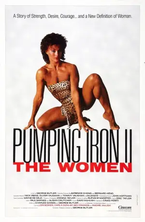 Pumping Iron II: The Women (1985) Women's Colored Tank-Top - idPoster.com