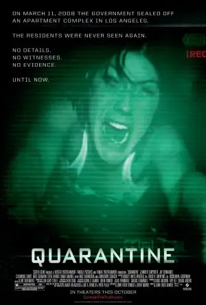 Quarantine (2008) Women's Colored T-Shirt - idPoster.com