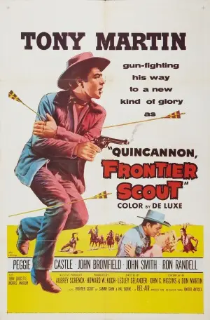 Quincannon, Frontier Scout (1956) Men's Colored T-Shirt - idPoster.com