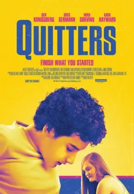 Quitters (2016) White T-Shirt - idPoster.com