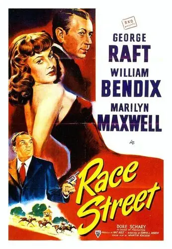Race Street (1948) Drawstring Backpack - idPoster.com