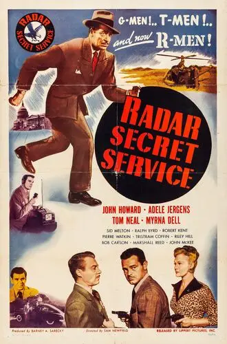 Radar Secret Service (1950) Women's Colored T-Shirt - idPoster.com