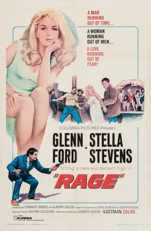 Rage (1966) Men's Colored Hoodie - idPoster.com