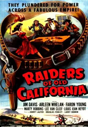 Raiders of Old California (1957) Men's Colored Hoodie - idPoster.com