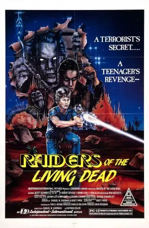 Raiders of the Living Dead (1986) Women's Colored T-Shirt - idPoster.com