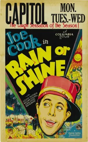 Rain or Shine (1930) Men's Colored  Long Sleeve T-Shirt - idPoster.com