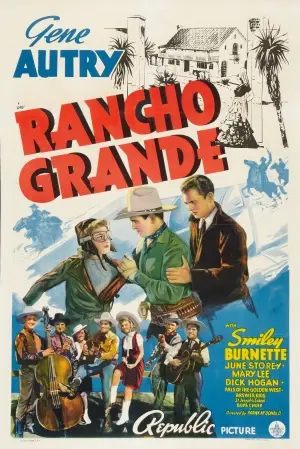 Rancho Grande (1940) Women's Colored T-Shirt - idPoster.com