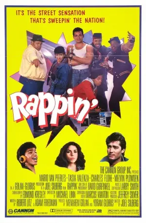 Rappin (1985) White Tank-Top - idPoster.com
