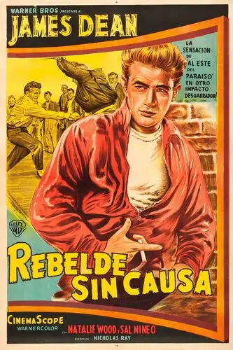 Rebel Without a Cause (1955) White T-Shirt - idPoster.com