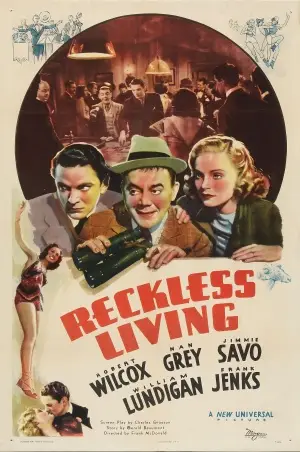 Reckless Living (1938) White Tank-Top - idPoster.com