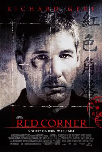 Red Corner (1997) Men's Colored Hoodie - idPoster.com