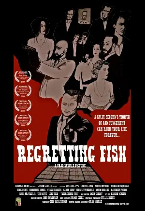 Regretting Fish (2010) White Tank-Top - idPoster.com