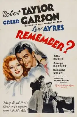 Remember (1939) Wall Poster picture 371477