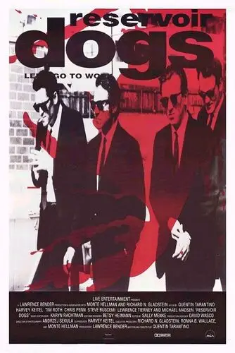 Reservoir Dogs (1992) Men's Colored  Long Sleeve T-Shirt - idPoster.com