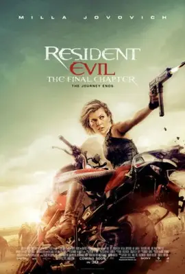 Resident Evil The Final Chapter (2017) White T-Shirt - idPoster.com