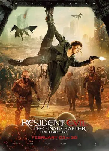 Resident Evil The Final Chapter (2017) Fridge Magnet picture 744136