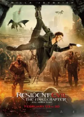 Resident Evil The Final Chapter 2016 Fridge Magnet picture 680044