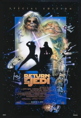 Return of the Jedi (1983) Men's Colored T-Shirt - idPoster.com