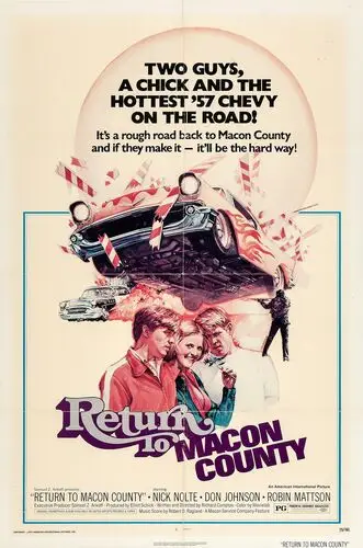 Return to Macon County (1975) Kitchen Apron - idPoster.com