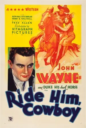 Ride Him Cowboy (1932) White T-Shirt - idPoster.com