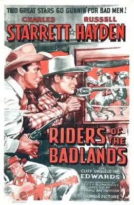 Riders of the Badlands (1941) Men's Colored Hoodie - idPoster.com
