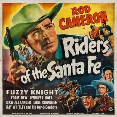 Riders of the Santa Fe (1944) White T-Shirt - idPoster.com
