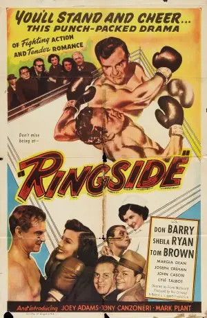 Ringside (1949) White T-Shirt - idPoster.com