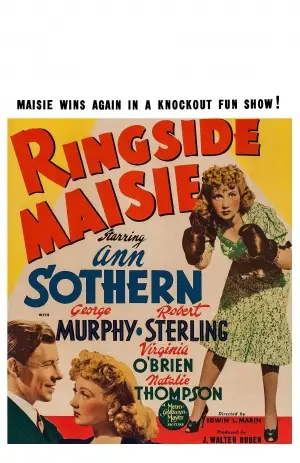 Ringside Maisie (1941) Men's Colored  Long Sleeve T-Shirt - idPoster.com