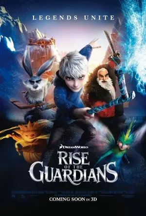 Rise of the Guardians (2012) Women's Colored T-Shirt - idPoster.com
