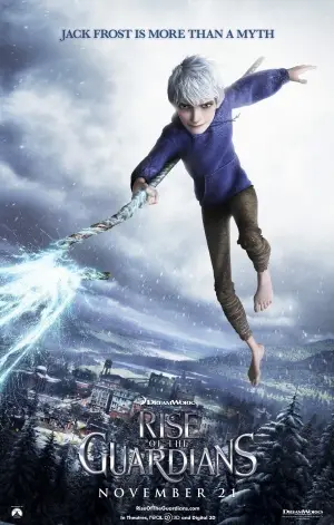 Rise of the Guardians (2012) Men's Colored  Long Sleeve T-Shirt - idPoster.com