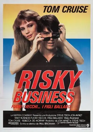 Risky Business (1983) White T-Shirt - idPoster.com