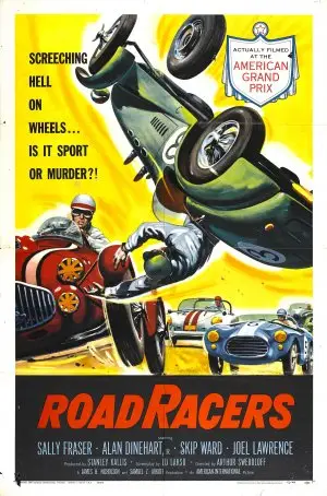 Roadracers (1959) White T-Shirt - idPoster.com