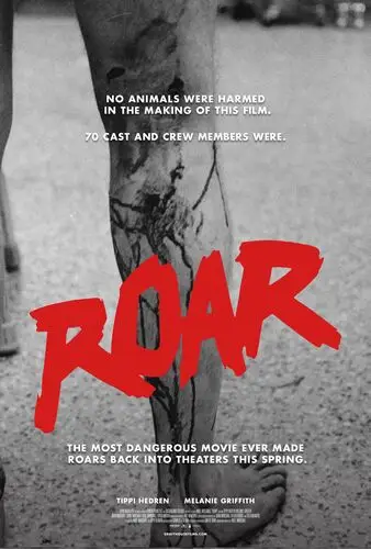 Roar (1981) White Tank-Top - idPoster.com