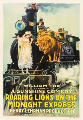 Roaring Lions on the Midnight Express (1918) White Tank-Top - idPoster.com