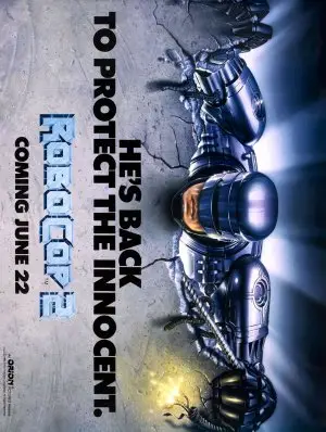 RoboCop 2 (1990) White Tank-Top - idPoster.com