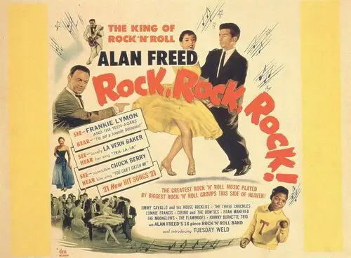 Rock, Rock, Rock (1956) Men's Colored  Long Sleeve T-Shirt - idPoster.com