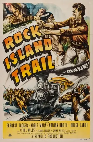Rock Island Trail (1950) Men's Colored T-Shirt - idPoster.com