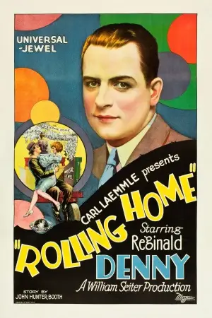 Rolling Home (1926) White T-Shirt - idPoster.com