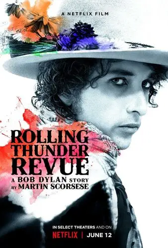 Rolling Thunder Revue: A Bob Dylan Story by Martin Scorsese (2019) Women's Colored T-Shirt - idPoster.com