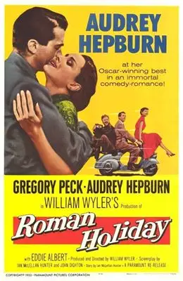 Roman Holiday (1953) Women's Colored  Long Sleeve T-Shirt - idPoster.com