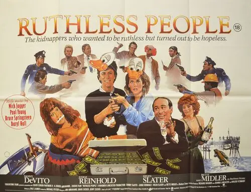 Ruthless People (1986) Drawstring Backpack - idPoster.com