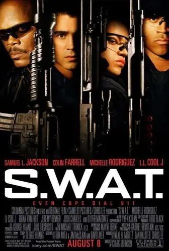 S.W.A.T. (2003) Women's Colored Tank-Top - idPoster.com