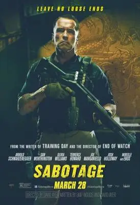 Sabotage (2014) Men's Colored Hoodie - idPoster.com
