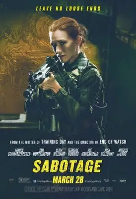 Sabotage (2014) Drawstring Backpack - idPoster.com