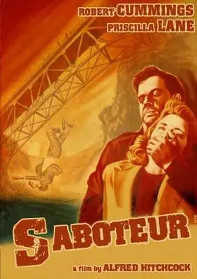 Saboteur (1942) White T-Shirt - idPoster.com